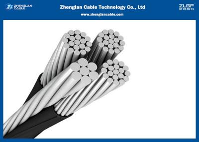 China Lucht de Bundelkabel LV van CEI van de aluminiumleider isoleerde de XLPE Geïsoleerde boven de Neutrale Kabel AAAC van de kabelaac/xlpe Fase Te koop