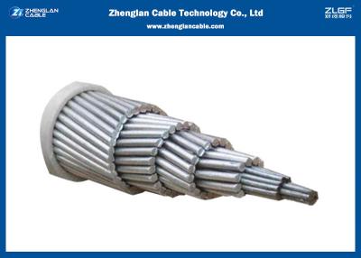 중국 ACSR 95/15 알루미늄 지휘자 강철에 의하여 강화되는 벌거벗은 머리 위 전송선 IEC ASTM DIN 판매용