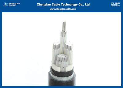 China 3C AL XLPE Ondergrondse de Machtskabel van pvc 12.7/22KV 19/33KV Te koop