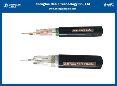 China CU LV Millivolt 1.8/3KV 18/30KV (AL) /XLPE/ (SWA) /PVC LSZH elektrische Leitung zu verkaufen