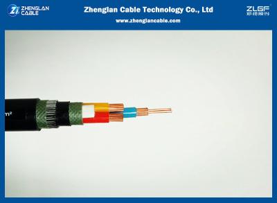 中国 SWAの装甲3つの中心の送電線CU/XLPE/PVC/SWA/PVC 3x10sqmm BS5467 販売のため