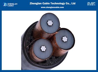 China 3Cx5sqmm MV Aluminum Cable IEC60502-2 Al-Xlpe-Cts-Pvc for sale