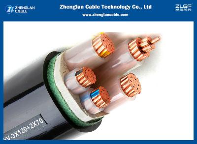 China Kabel-Cu-PVC-PVC-Stromkabel 4x35sqmm 1kv NYY Kupfer-LSOH gemäß SANS1507-3 zu verkaufen