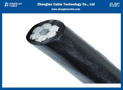 중국 Aluminum ACSR AAC XLPE PVC Overhead Insulated Cable 1x75sqmm IEC60502-1 판매용