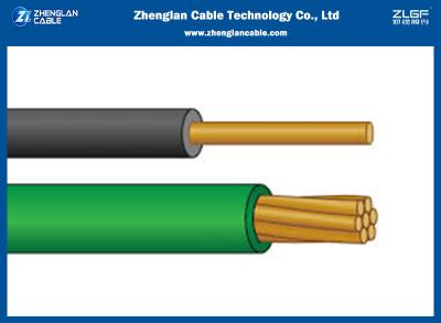 China ROTER H07V-R 25/35/50 Sqmm einzelner Kupferdraht mit angeschwemmtem Leiter zu verkaufen