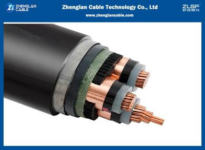 China De Gepantserde Elektrodraad CU/XLPE/CTS/STA/SWA/PVC 11kV 12kV 15kV 22kV 33kV iec60502-2 van XLPE Te koop