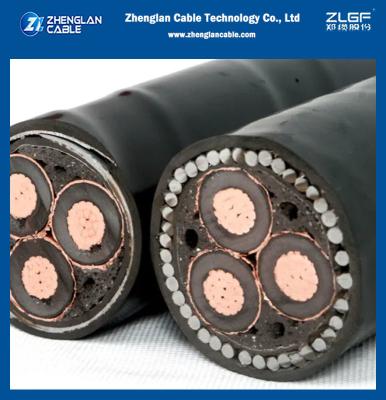 Chine 33kv la SWA LSZH a engainé le câble cuivre que blindé cable les BS 7835 3x95sqmm à vendre