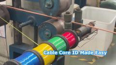 Multicore XLPE insulated cable‘s core identification 