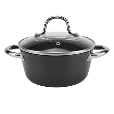 China Wholesale Sustainable High Quality Forged Non-stick Cookware Pot Cookware Stock Pot With Induction for sale