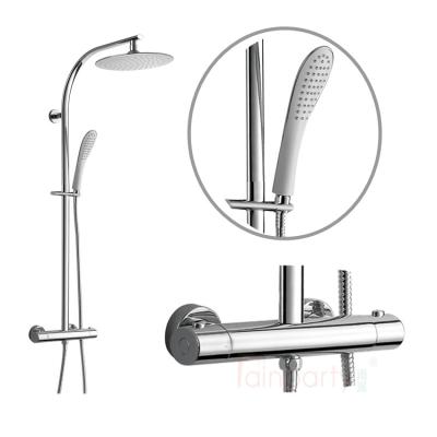 China With unique diverter design handle and top shower bath mixer for sale