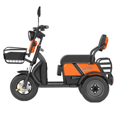 China Family Disc Brake 3 Wheel Electric Tricycle Motorcycle for sale