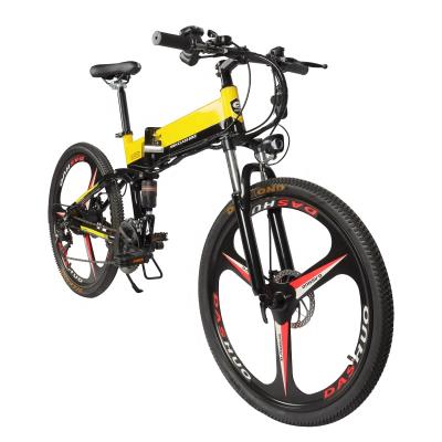 China Aluminum Alloy Electric Mountain Bike With 21 Speed ​​Range 65-100KM for sale