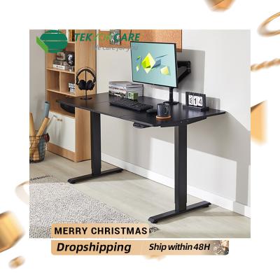 China (Height) Free Shipping Motor 2 Stages Adjustable Height Standing Desk Electric Adjustable Standing Desk for sale