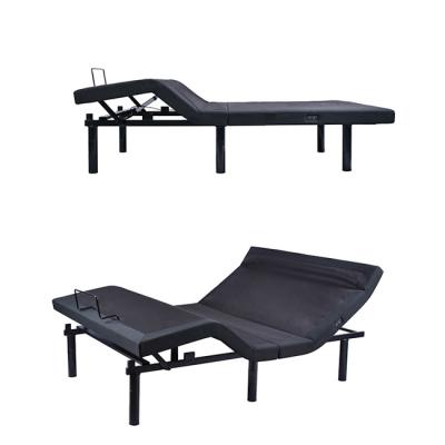 China Factory direct sale foldable adjustable bed lying bed adjustable and foldable wooden adjustable bed with electric cordless outdoor for sale