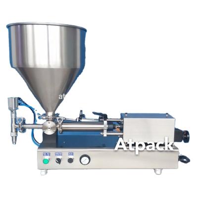 China CLOTHING Atpack Glass Bottle Filler High Accuracy Semi-automatic Manual Filling Machine With CE GMP for sale