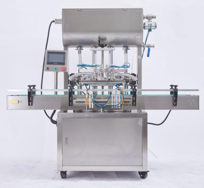 China Automatic CLOTHING Atpack Linear Type Bottle Oil / Cream / Detergent Filling Machine for sale