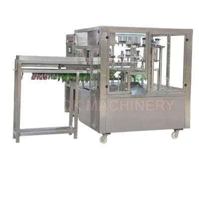 China ATPACK Food Automatic Rotary Pouch Machine Automatic Rotary Pouch Spout Filling Sealing Capping Machine for sale