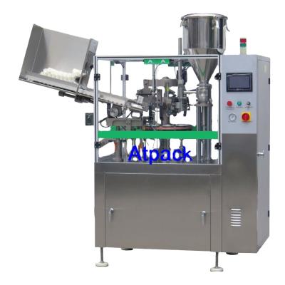 China CLOTHING Atpack Plastic Aluminum Tube Filling And Sealing Machine for sale