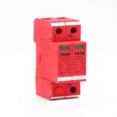 China TRS4-D20/420 SPD 20ka Surge Damper Surge Voltage Passenger Surge Suppressors for sale