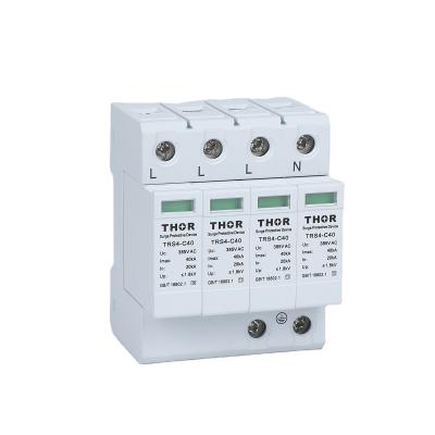 China TRS4-C40/385 Surge Protector 40KA SPD Surge Protector Lightning Arrester for sale