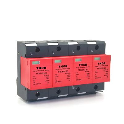 China TRS9-B120 SPD 120KA Surge Lightning Protection Voltage Surge Protector Surge Arrestor for sale