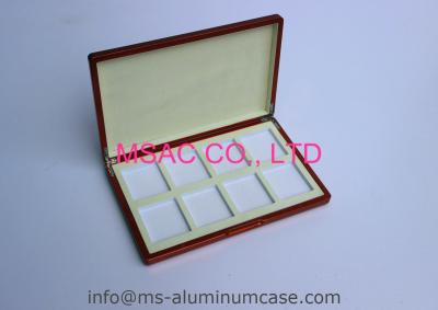 China Lege Vitrine 389 X 200 X 69mm van Chip Case Custom Poker Chip van de Aluminiumpook Te koop