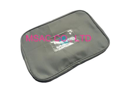 China New Nylon Beauty Makeup Gray Bag For packing cosmetic for sale