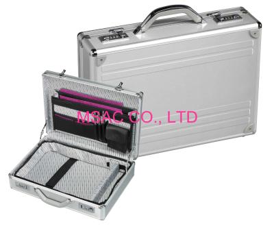 China Cartera de aluminio delgada portátil, desgaste de fijación de aluminio de la cartera - resistente en venta