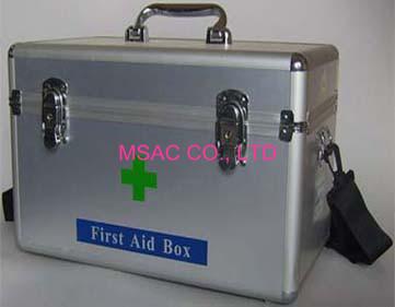 China Multifunktionsdoktor First Aid Box, Ausrüstung MS-FA-12 der Metallersten hilfe mit Verschluss zu verkaufen