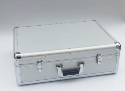 China ABS Diamond Silver Aluminum Flight Case, Berufsaluminiumausrüstungs-Kästen zu verkaufen