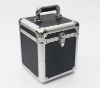 China LPS-Zwarte 7“ L.P. 50 de Opslaggeval van Aluminium Vinylcarry cases vinyl records aluminum Te koop