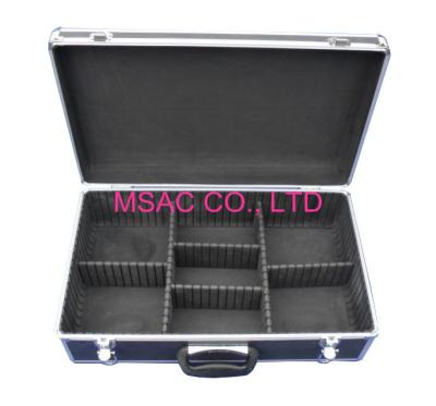 China Detachable Aluminium Storage Box , Hand Tool  Aluminum Hard Case With Foam for sale