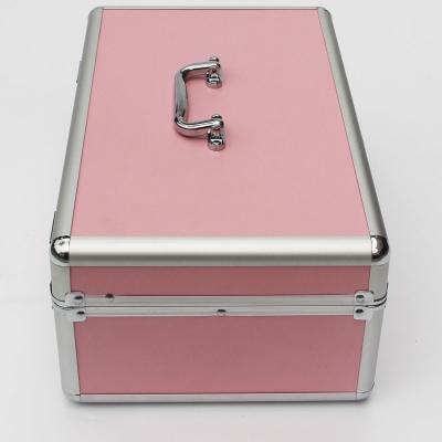 China MSAC Pink Aluminum Hard Case Tool Storage Customized Fireproof ABS for sale