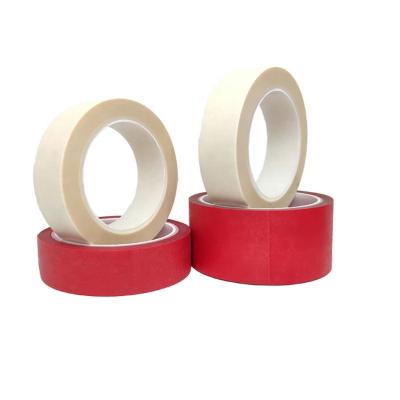 Κίνα Pet waterproof red masking tape 300 degrees high temperature spray paint masking tape composite red masking tape προς πώληση