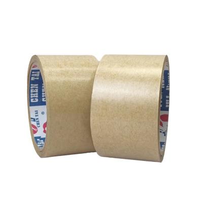 China Environmental biodegradable custom fiber reinforced pressure sensitive kraft paper packing gummed tape en venta