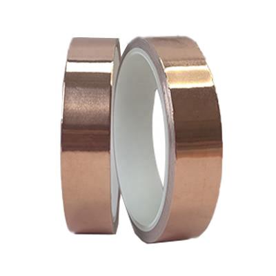 中国 High quality Copper Conductive Tape double conductive Copper Foil tape For electronic industry 販売のため