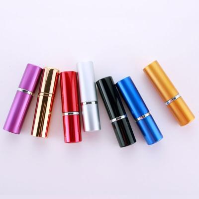 China Can be DIY 3ml 5ml 10ml Perfume Aluminum Atomizer Refillable Spray Bottle for sale