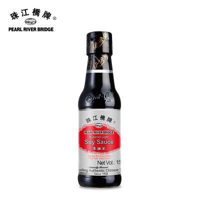 China Hot Sale Baby Soy Sauce 150ml 150mlx24 Glass Bottle PRB Top Light Soy Sauce for sale