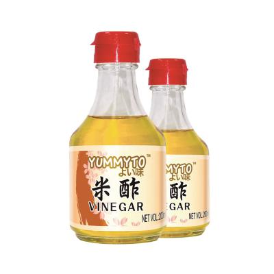 China OEM 200ml Bottle Japanese Komezu PRB Brand 200ml Rice Vinegar Sushi Vinegar White Vinegar for sale