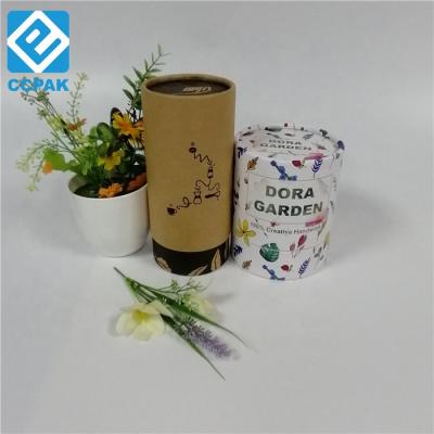 China 1 oz Smell Proof Food Grade Kraft Paper Cardboard Tube Cosmetics Packaging Make Up Product for sale