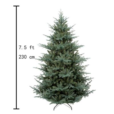 China Hot Sale Christmas 2022 6ft Artificial Assembled Christmas Tree With Decoration Pine Cones And Red Berries Xmas Tree for sale