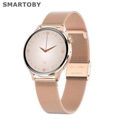 China SMARTOBY P38 Touch Screen Women Smart Watch For Women Bluetooth Call AI Voice NFC Alipay Heart Rate Blood Pressure Woman Smart Watch 2022 for sale