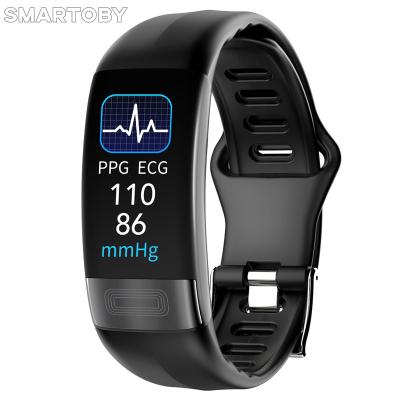 China NORDIC Health Smart Watch Rate Blood Pressure Fitness Heart Body Temperature Heart Tracker Hband ECG HRV Smart Watch Wristband APP Control for sale