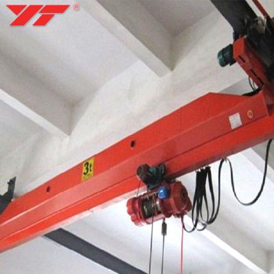 China Manual bridge crane single girder 2 ton 3 ton capacity suspension overhead crane kit with crane for sale