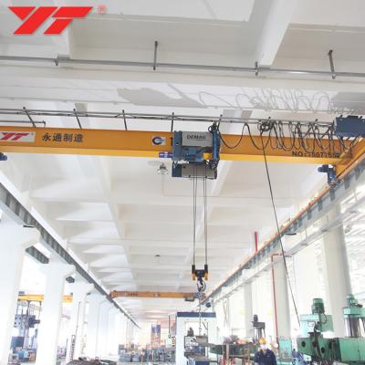 China 2017 New Bridge Crane Workshop 5t Electric Crane Single Girder Bridge / Overhead Crane for sale