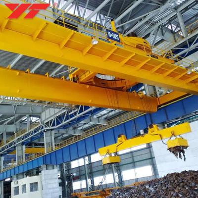 China Bridge Crane Stable and Reliable Electric Magnetic Hoist Lift Overhead Crane Magnet Hoist Price for sale