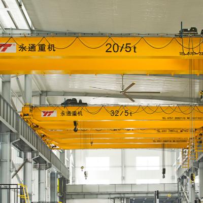 China Girder Bridge of Crane European Type Workshop Double Bridge Crane Lifting Overhead Crane for sale