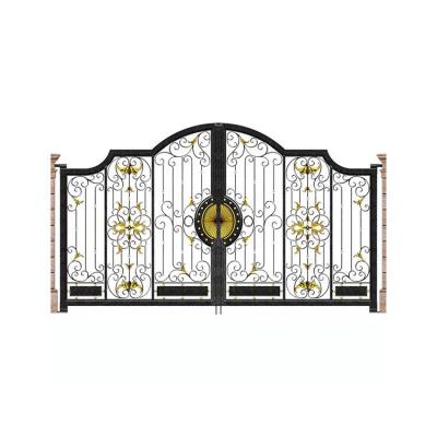 China China Supplier Wrought Iron Garden Gate Design Metal Garden Gates Easily Assembled Wrought Iron Grill Gate for sale