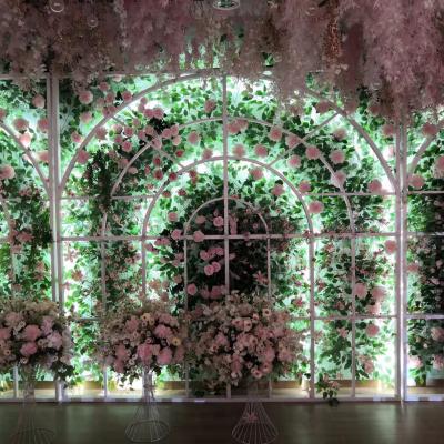 China Garden Wedding Party Outdoor Decoration Arched Fence Building Easily Assembled - Supporting Customized Drawings for sale