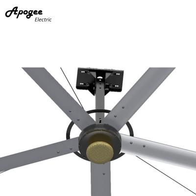 China Hotels apogee 24ft hvls mist ceiling fan for aircool and ventilation for sale